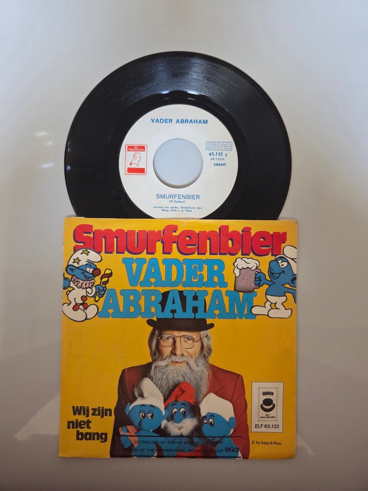 Vader Abraham - Smurfenbier, Cd's en Dvd's, Vinyl Singles, Ophalen of Verzenden, Gebruikt, 7 inch, Nederlandstalig