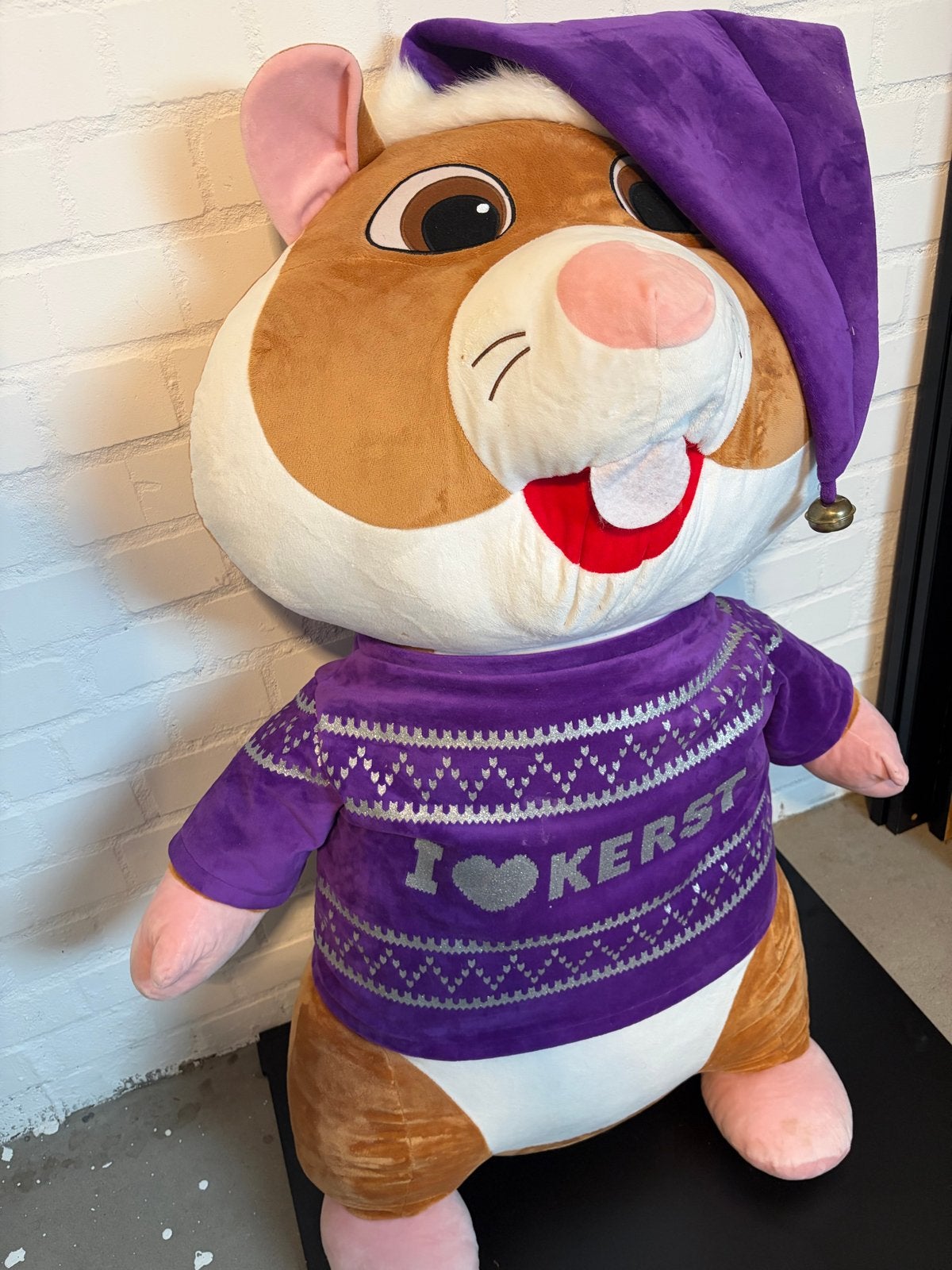Xxl hamster albert heijn, Kinderen en Baby's, Speelgoed | Knuffels en Pluche, Zo goed als nieuw, Hamster, Albert Heijn, Groot (groter dan 80 cm)