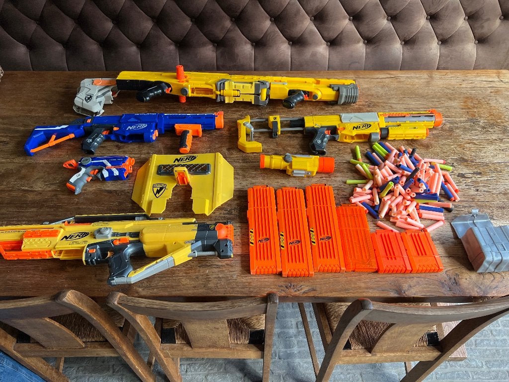 Nerf guns, Kinderen en Baby's, Ophalen, Gebruikt