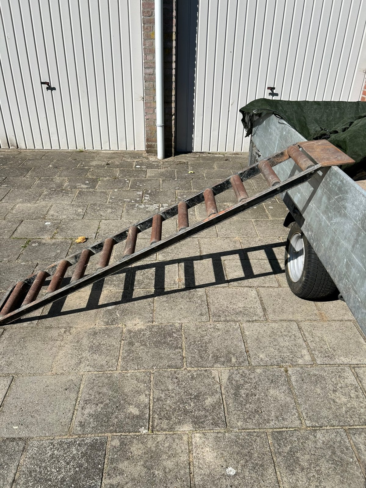 Rollerbaan voor aanhanger of bus, Doe-het-zelf en Verbouw, Ophalen, Handmatig