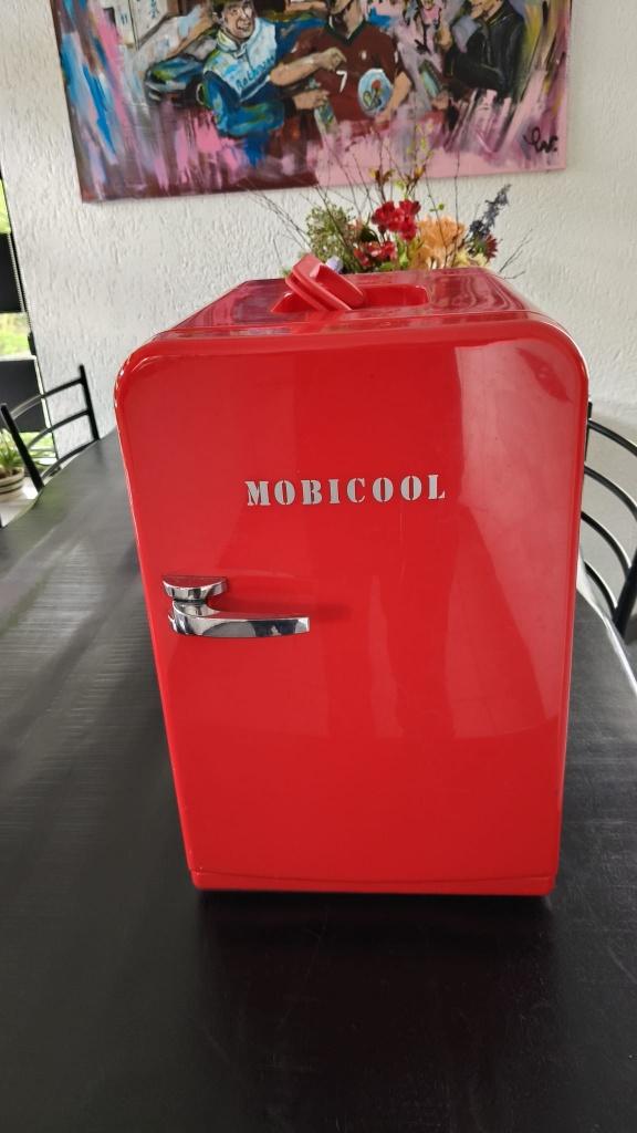 Mobicool camping koelkast 14 liter rood 230 volt + 12 volt, Ophalen, Gebruikt, Koelbox, Elektrisch