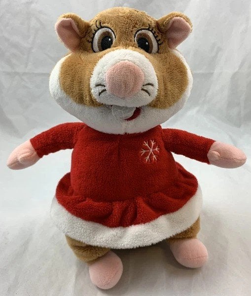 Albert Heijn hamster knuffel kerstmeisje rood, Coolsingel 104, 3011 AG Rotterdam, Netherlands, Overige typen, Zo goed als nieuw