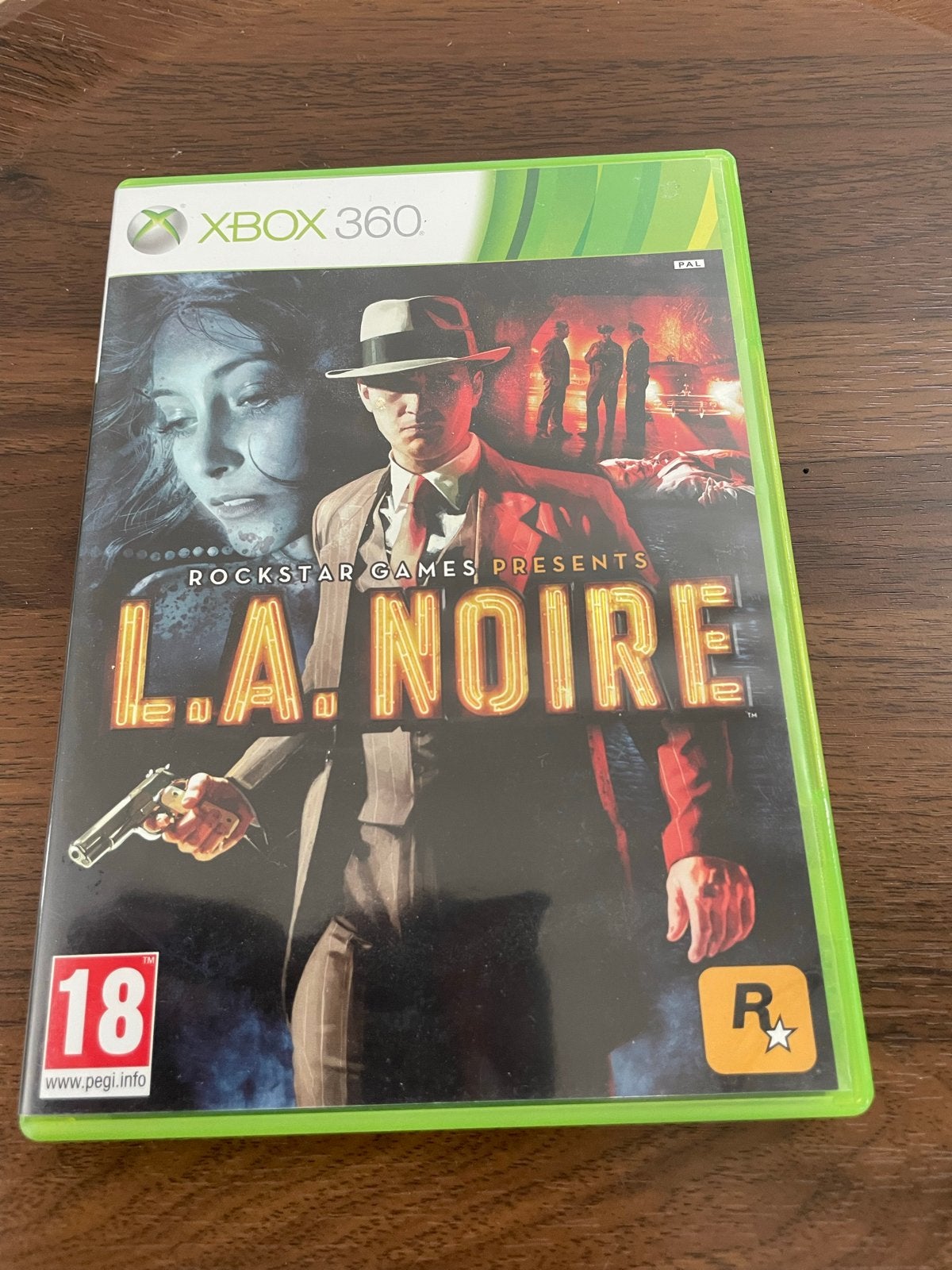 L.A. Noire Xbox 360 - Detective avontuur van Rockstar, Avontuur en Actie, Gebruikt, Vanaf 18 jaar, 1 speler