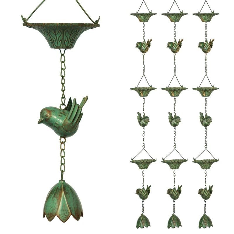 Decoratieve Regenketting met Vogels - Tuin & Terras, Ophalen of Verzenden, Nieuw