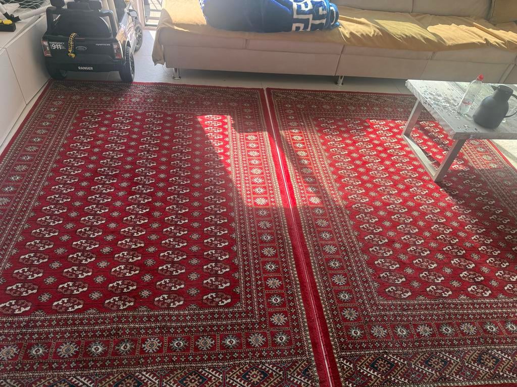 Lalee Luxor Klassiek Rood Tapijt - Zo goed als nieuw (x3), 150 tot 200 cm, 200 cm of meer, Ophalen of Verzenden, Zo goed als nieuw