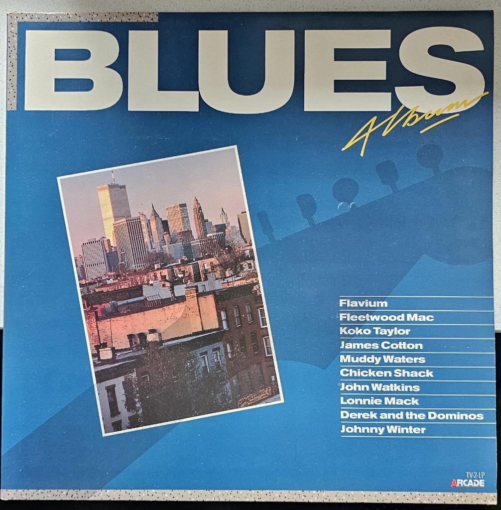 Dubbel-elpee: Blues Album (1987), 1980 tot heden, Ophalen of Verzenden, Zo goed als nieuw, 12 inch