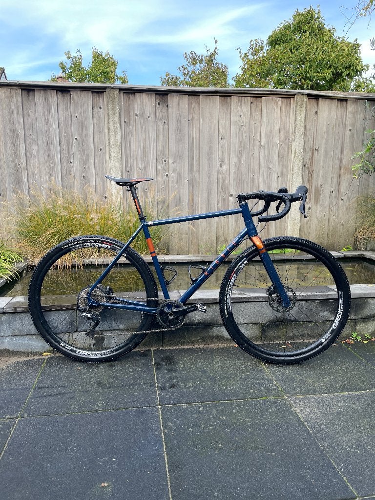 RIBBLE CGR 725 Custom Gravelbike - Reynolds staal, GRX, 57 cm of meer, Heren, Zo goed als nieuw, Ophalen