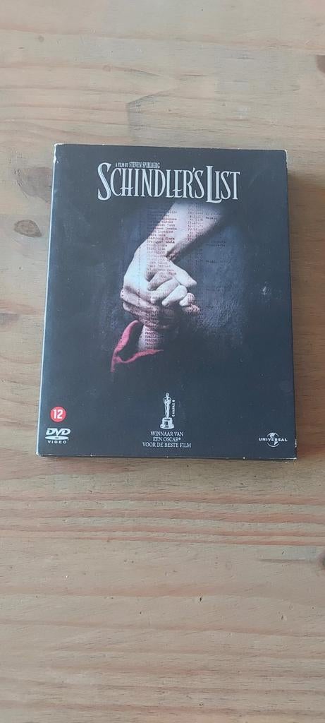 Schindler's List DVD - Speciale editie, Cd's en Dvd's, Dvd's | Drama, Waargebeurd drama, Boxset, Ophalen of Verzenden, Zo goed als nieuw