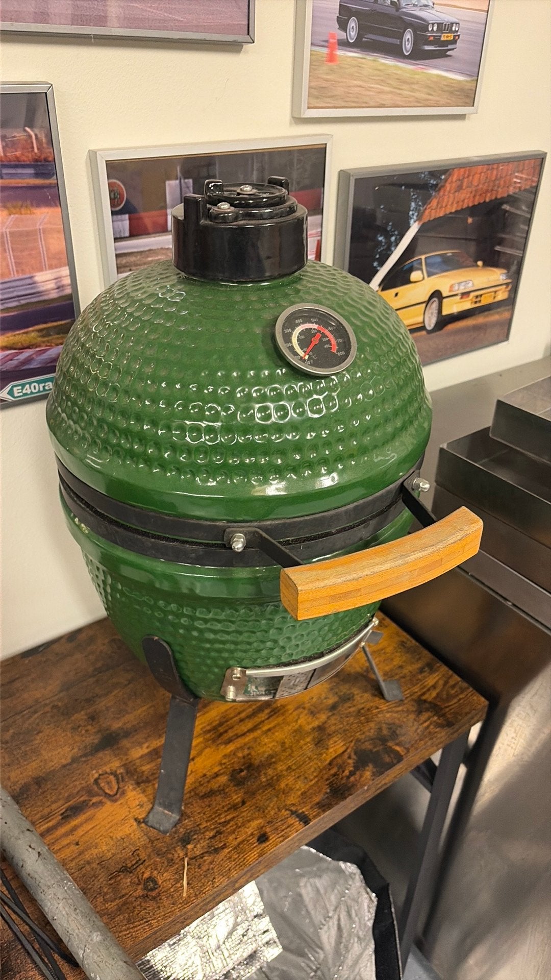 Kamado bbq, Ophalen, Zo goed als nieuw