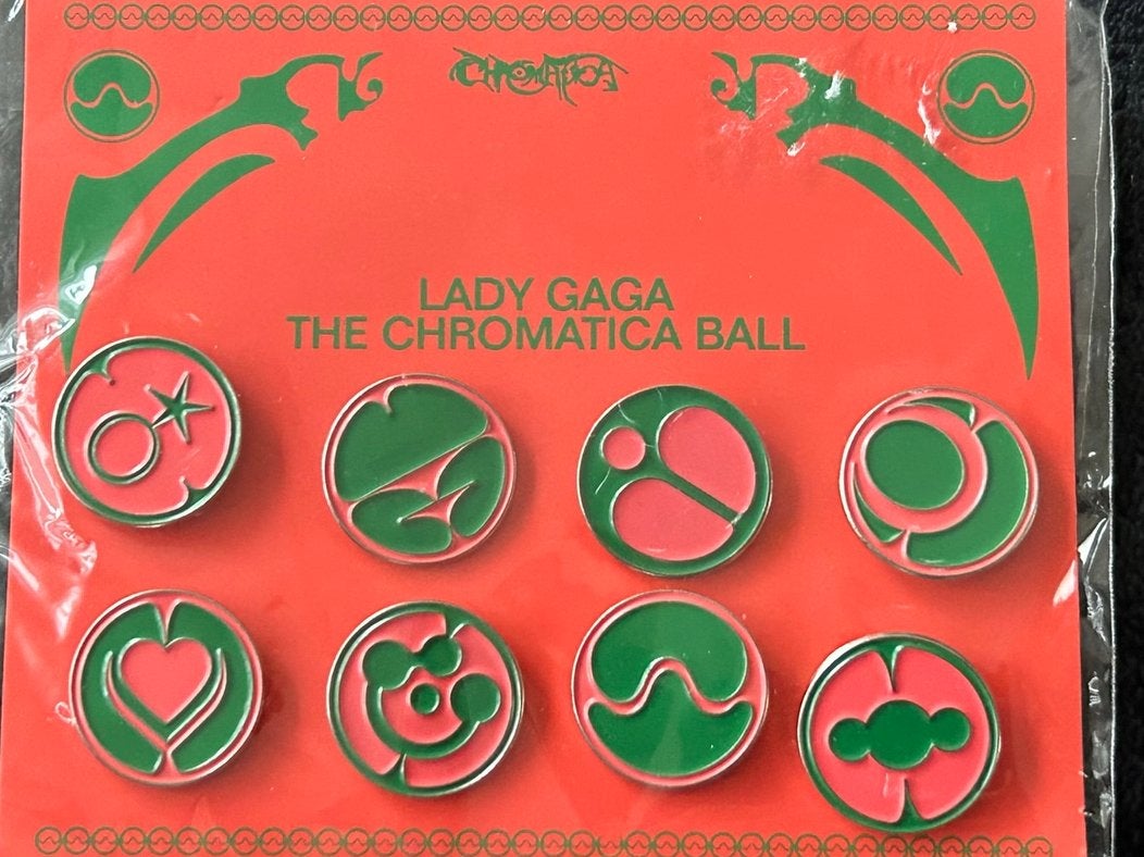 Speldjes van Lady Gaga tour The Chromatica Ball, Ophalen of Verzenden, Nieuw