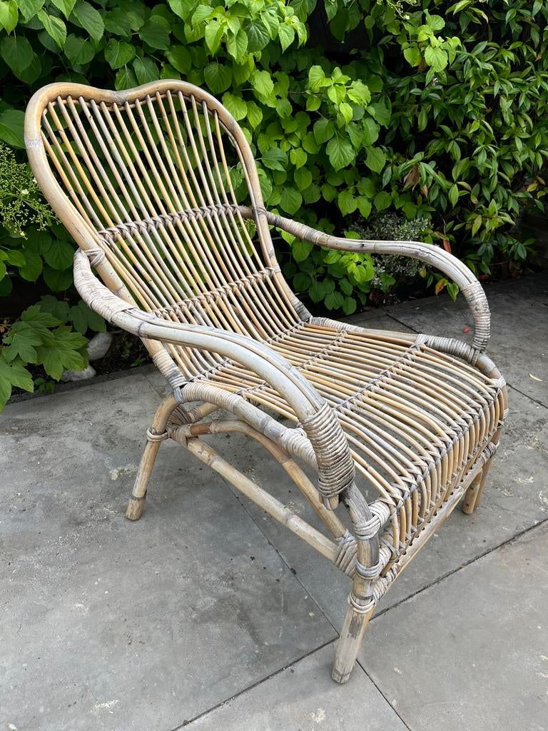 Rotan tuinstoel Bandung van Xenos, Ophalen of Verzenden, Gebruikt, Rotan