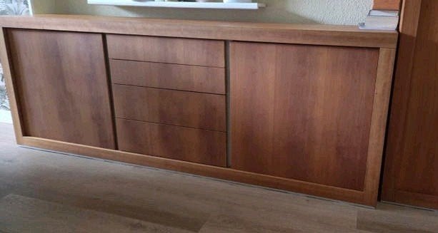 massief kersenhouten dressoir, heel goede staat!, Huis en Inrichting, Ophalen, Gebruikt, Met lade(s), Kersenhout