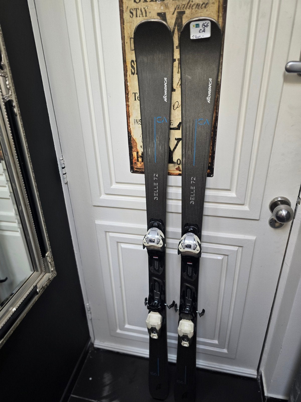 156cm DAMES NORDICA BELLE 72 CARBON ALL ROUND CARVE SKIS, Sport en Fitness, Skiën en Langlaufen, Nordica, 140 tot 160 cm, Ophalen of Verzenden