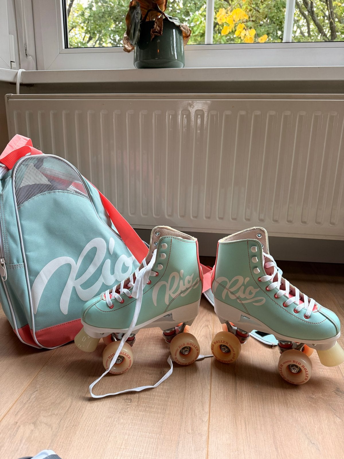Kinder RIO ROLLER Script Teal Rolschaatsen, Ophalen of Verzenden