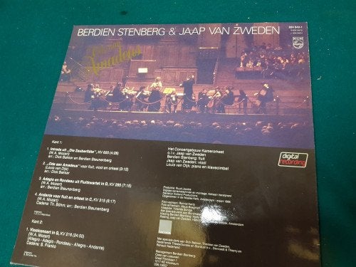 lp berndien stenberg en jaap van zweden, Ophalen of Verzenden