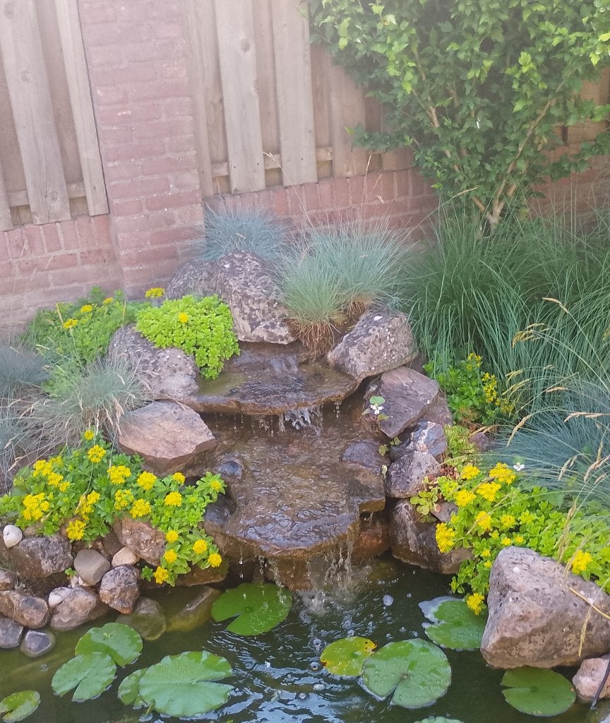 originele waterval voor vijver, Tuin en Terras, Vijvers, Ophalen, Gebruikt