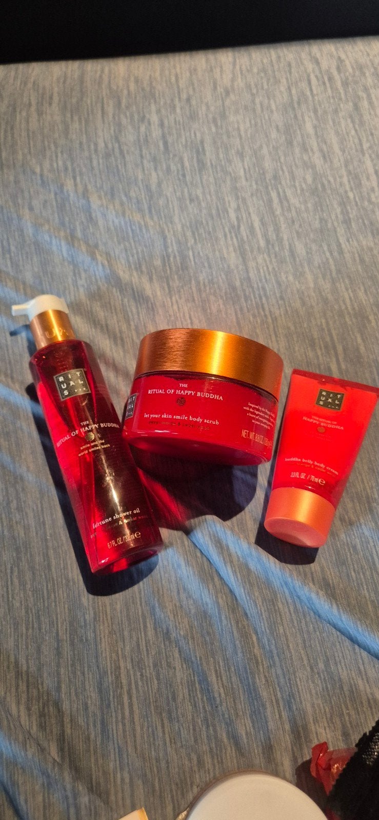 rituals happy buddha setje nieuw, Ophalen of Verzenden, Nieuw, Bad & Douche