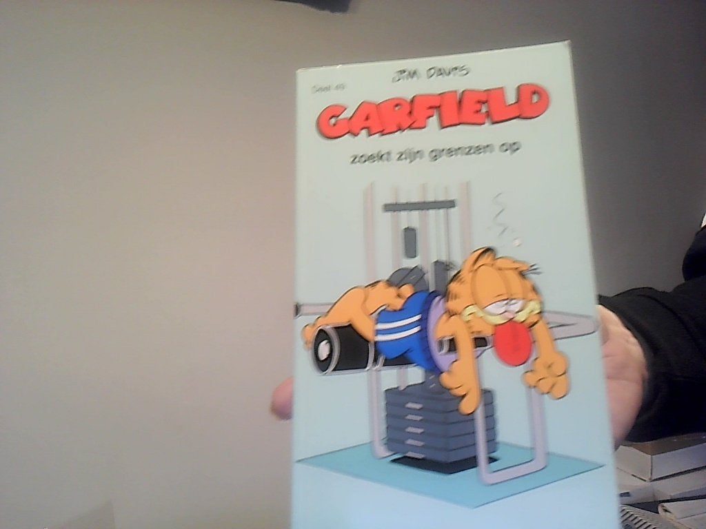 garfield pocket nr 49 garfield zoekt zijn grenzen op inkleur, Eén stripboek, Ophalen of Verzenden, Zo goed als nieuw