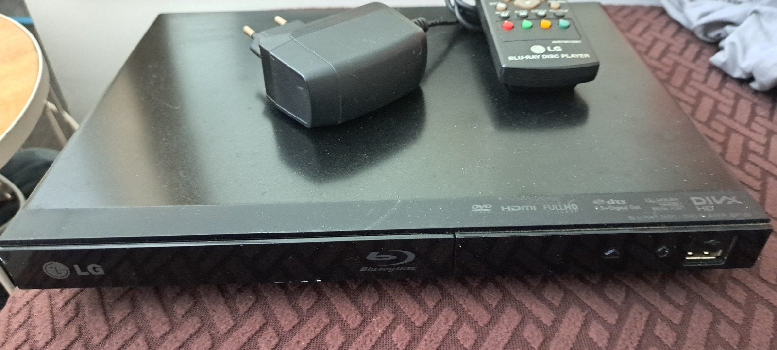 LG Blu-ray Disc Speler met afstandsbediening, Ophalen of Verzenden, Gebruikt, LG