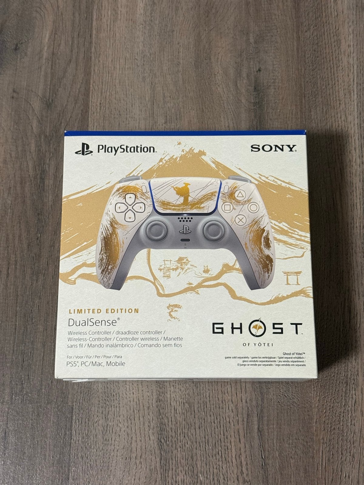 PS5 DualSense Controller Ghost of Yotei Edition - Nieuwstaat, Ophalen of Verzenden, Zo goed als nieuw