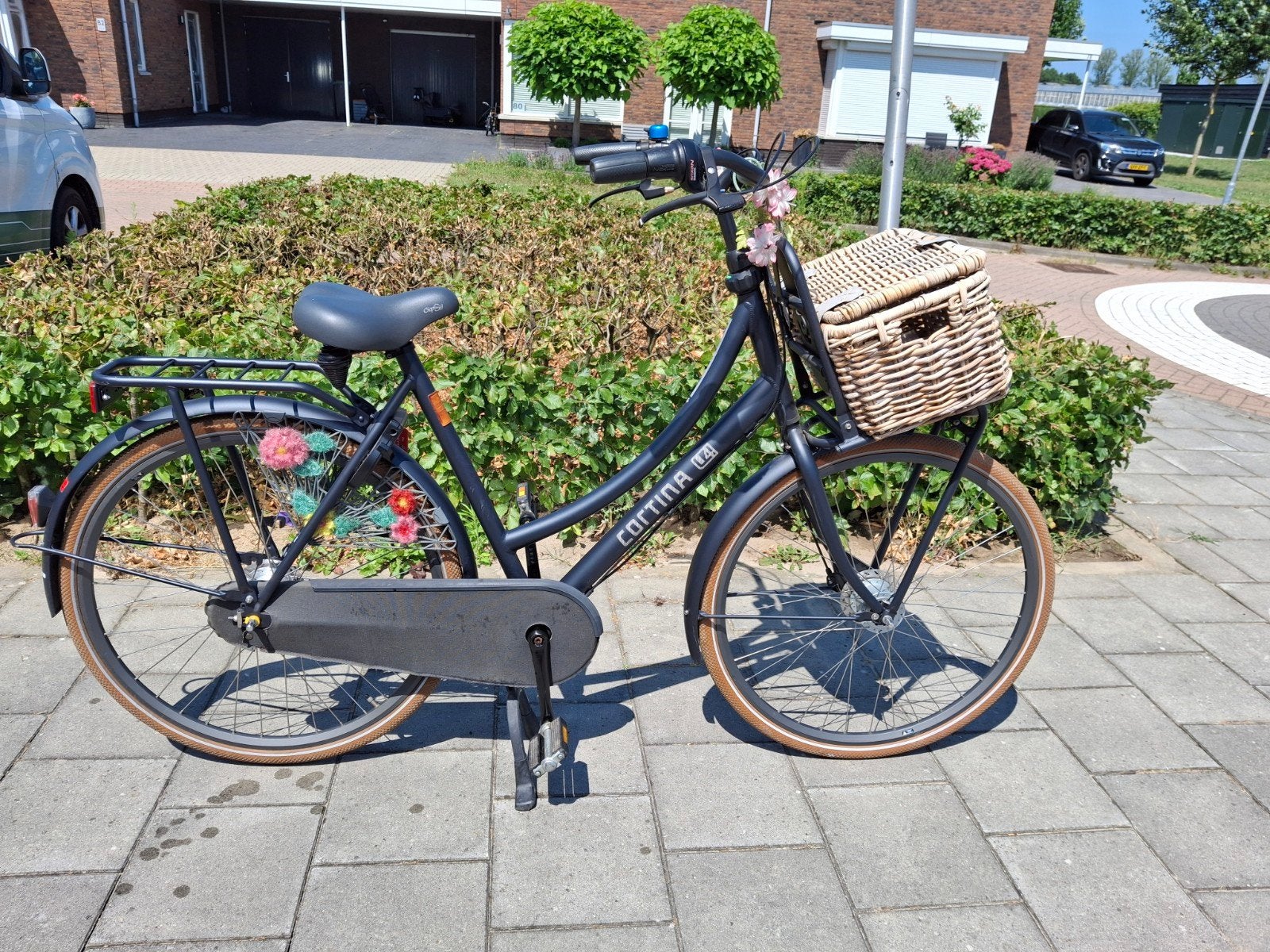 Corttina dames moeder transport fiets met versnellingen, Ophalen, Zo goed als nieuw, Versnellingen