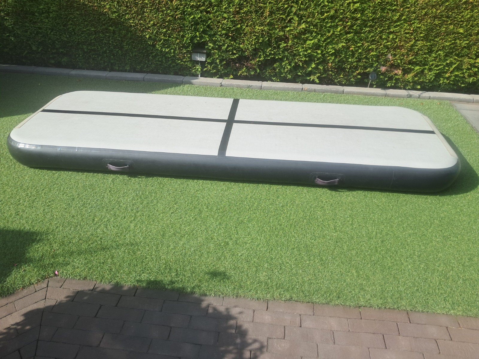 zeer mooie airtrack, Sport en Fitness, Turnen, Kindermaat 122 t/m 140, Ophalen, Zo goed als nieuw, Materiaal