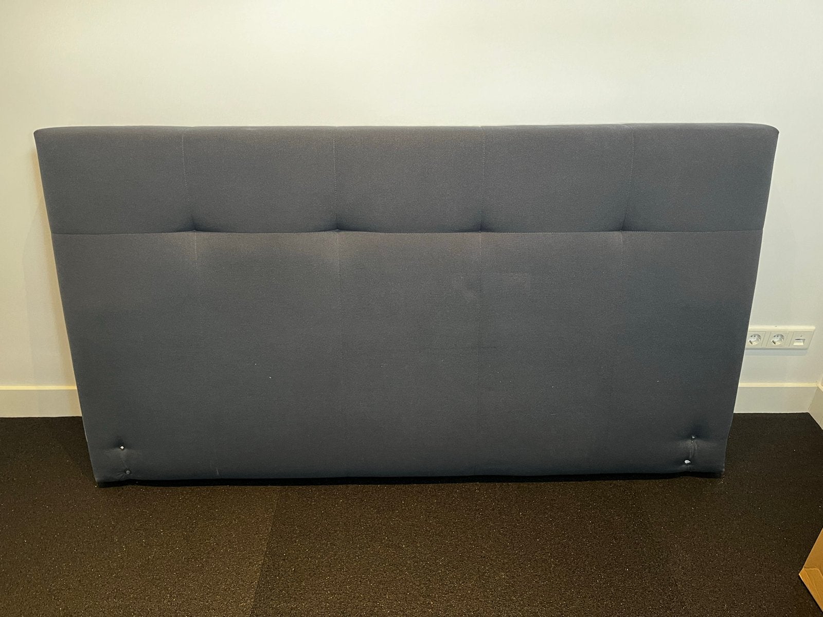 Hoofdbord van Avek Sinne - blauw, Ophalen, Tweepersoons, Zo goed als nieuw, 180 cm