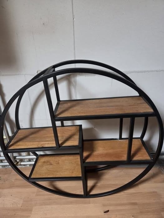 wandrek mangohout 75x75x21, Ophalen, Zo goed als nieuw, Minder dan 150 cm, Minder dan 25 cm