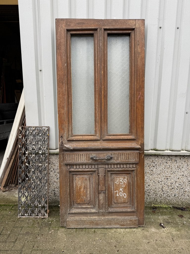 Prachtige antieke eiken voordeur, 100 tot 120 cm, La belle porte, Jurgen.hoogenboezem@gmail.com, 215 cm of meer