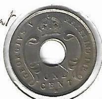 east africa 1 cent 1917 H km7 unc cat val 35$, Verzenden, Overige landen, Losse munt