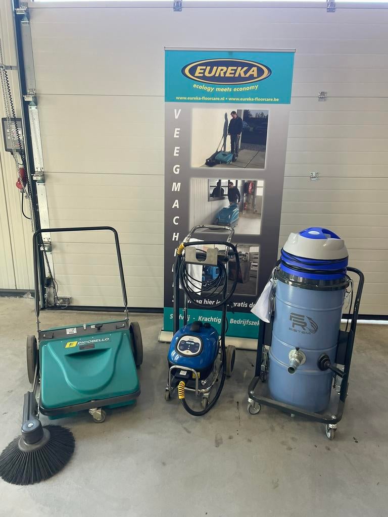 Reinigingsmachines veegmachine, stomer en stofzuiger, Ophalen, Nieuw