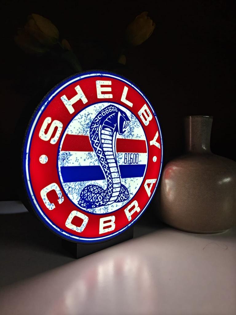 lightbox/lichtbak shelby cobra, Motoren, Accessoires | Overige, Nieuw, Ophalen of Verzenden