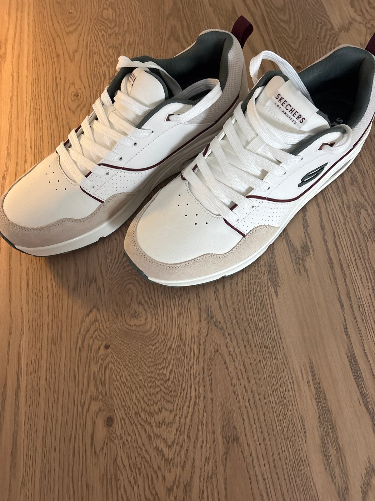 Skechers Los Angeles Sneakers Maat 47.5, Ophalen of Verzenden, Nieuw, Wit, Sneakers of Gympen
