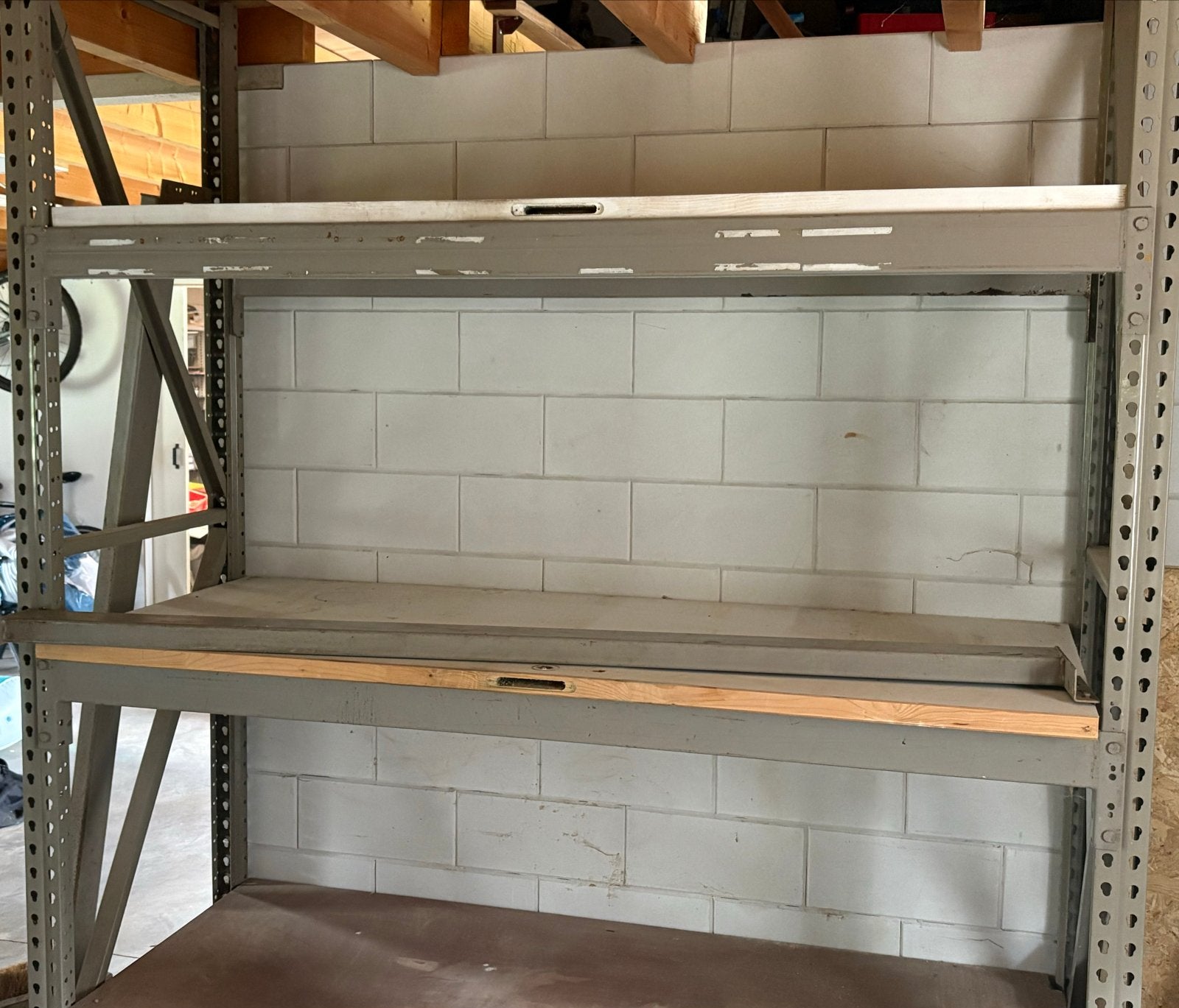 stellingkast met legplanken217x82x250 cm, Ophalen