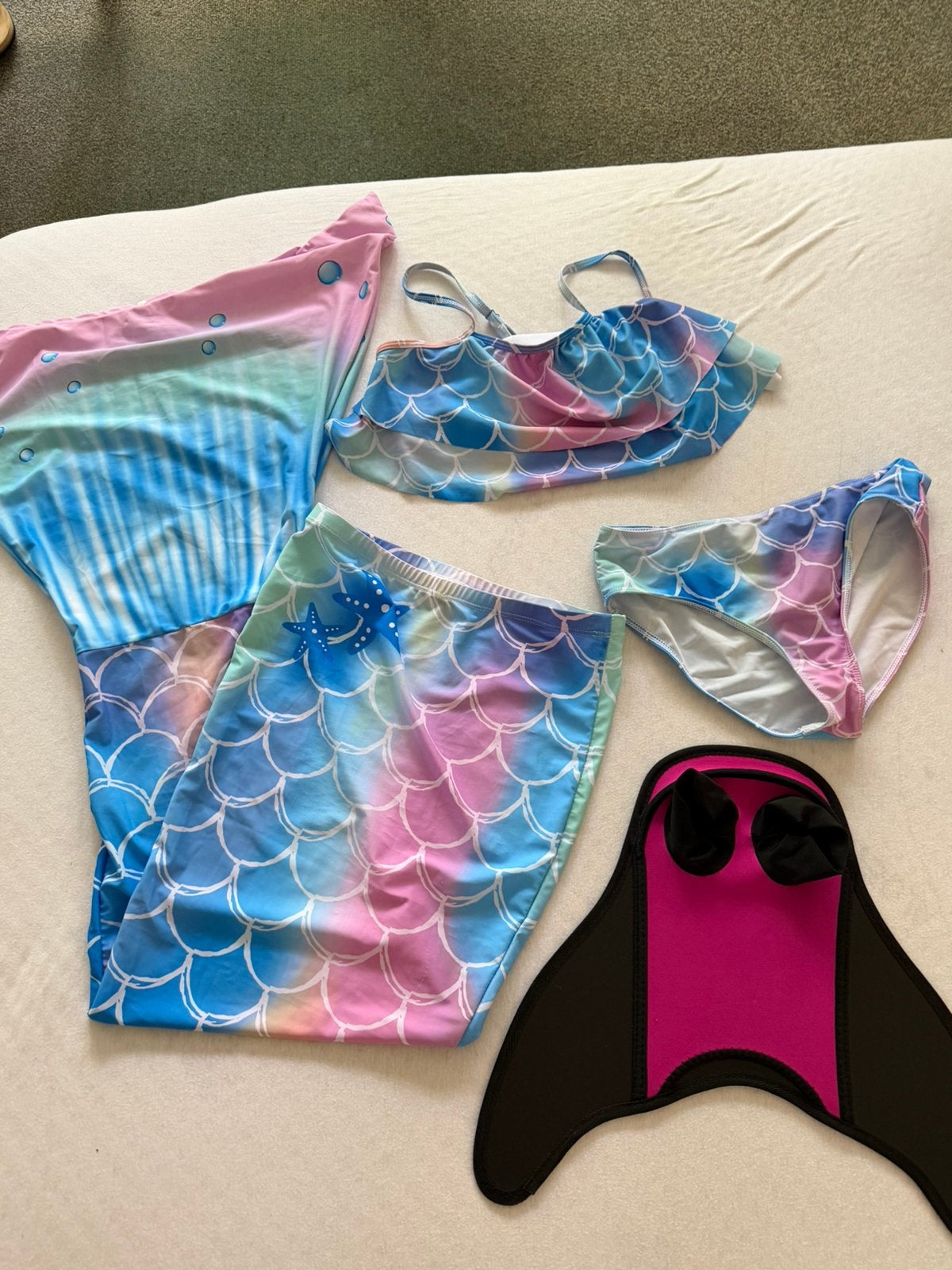 zeemeerminkostuum, Ophalen of Verzenden, Zo goed als nieuw, Bikini