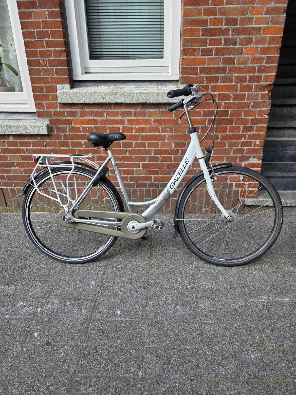 Gazelle esprit damesfiets 28 inch with 3 gears, 53 tot 56 cm, Ophalen, Zo goed als nieuw, Gazelle