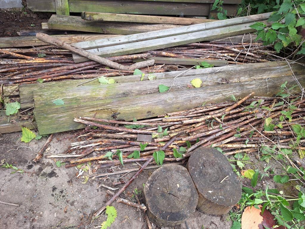 Gratis hout, Minder dan 3 m³, Ophalen