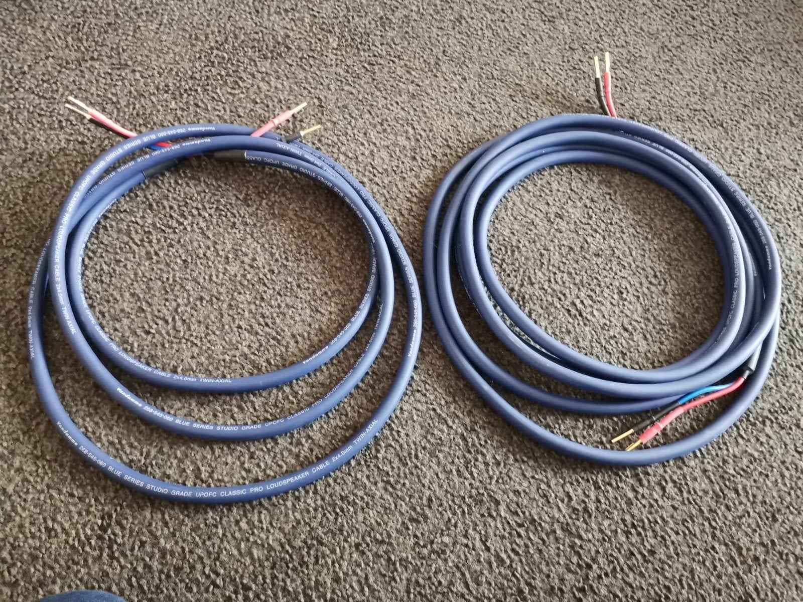 Van Damme Blue Studio luidspreker kabel 4m2, Ophalen of Verzenden, Zo goed als nieuw, Luidsprekerkabel