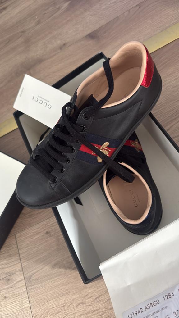 Gucci oryginal, Kleding | Dames, Schoenen, Ophalen of Verzenden, Zo goed als nieuw, Zwart, Sneakers of Gympen