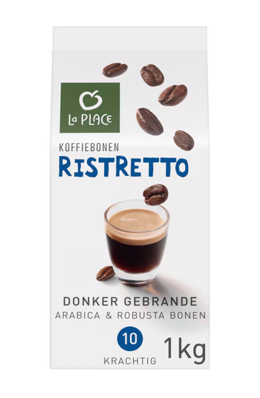 La Place koffiebonen Ristretto, Overige merken, Koffiebonen, Nieuw, De'Longhi