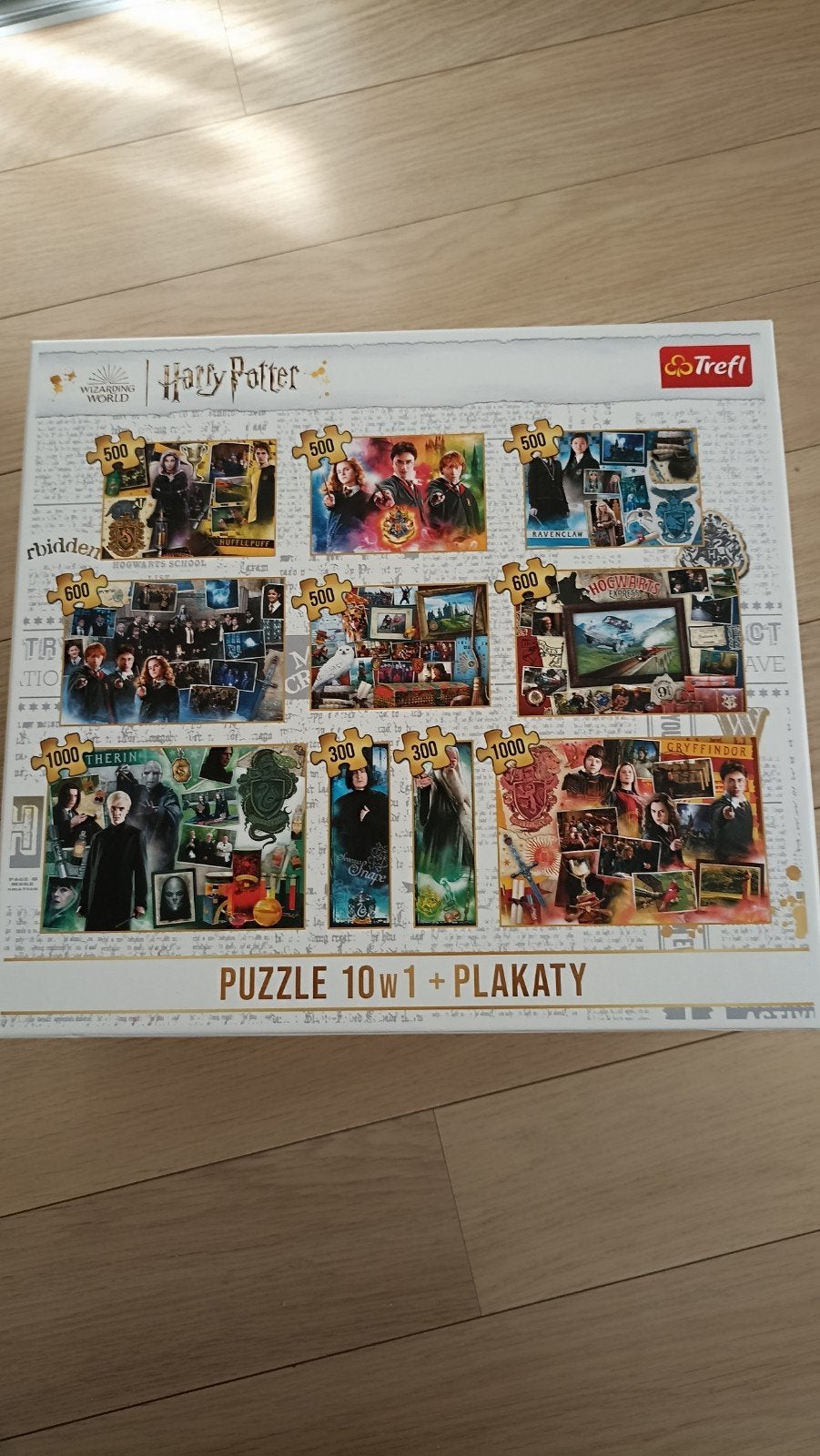 Harry Potter puzzle 10 in 1, Ophalen of Verzenden, 500 t/m 1500 stukjes