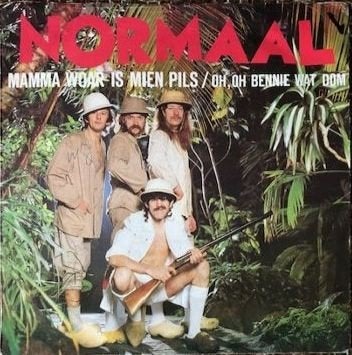 Single van Normaal  Mama Woar is mien Pils WEA-18.935, Cd's en Dvd's, Vinyl | Nederlandstalig, Gebruikt, 7 inch, 1980 - 1989, Ophalen of Verzenden