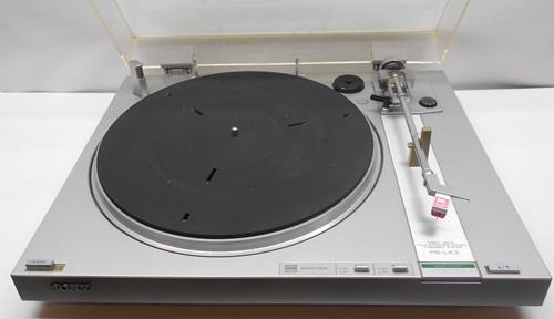 Sony Direct drive draaitafel PS LX3 zilver, mooi, nwe naald., Automatisch, Ophalen of Verzenden, Zo goed als nieuw, Platenspeler
