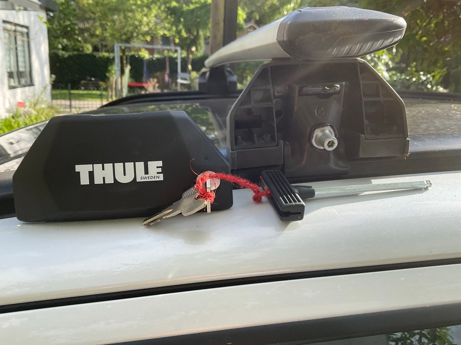 Thule Wingbar Evo Yaris Cross, Ophalen, Zo goed als nieuw