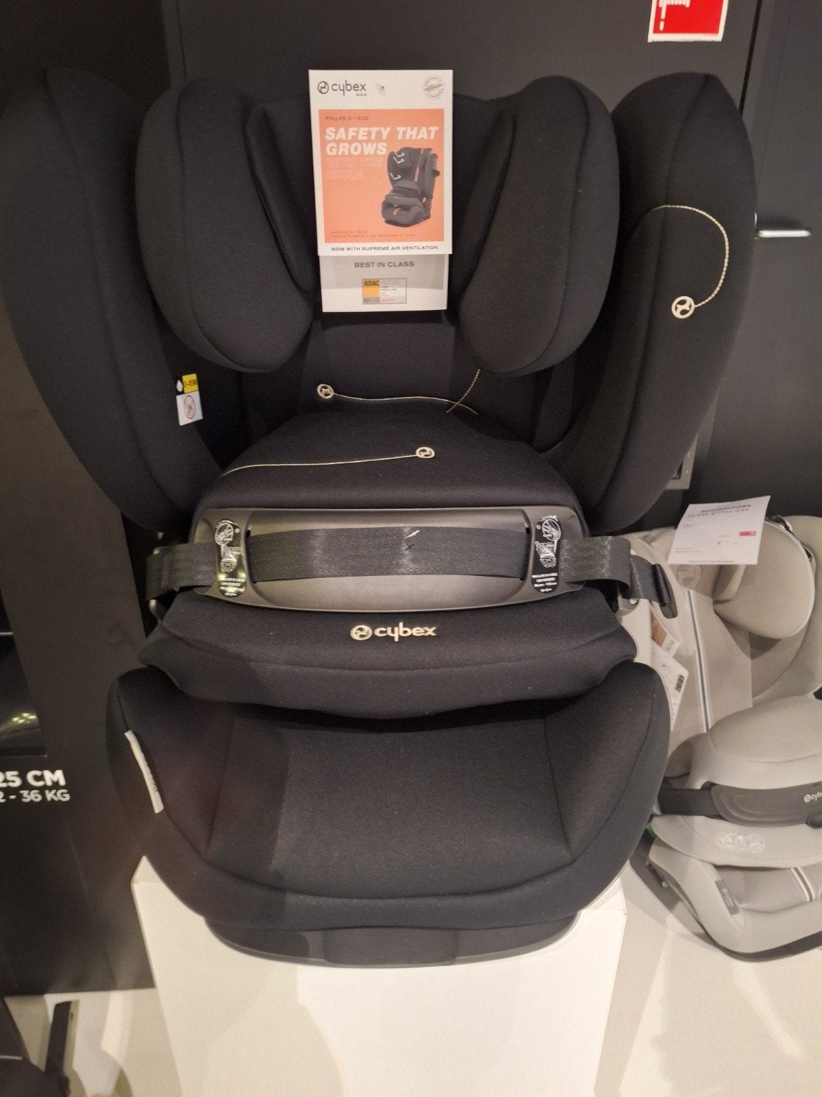 Cybex Pallas G Moon Black, 15 t/m 36 kg, Zo goed als nieuw, Isofix, Ophalen