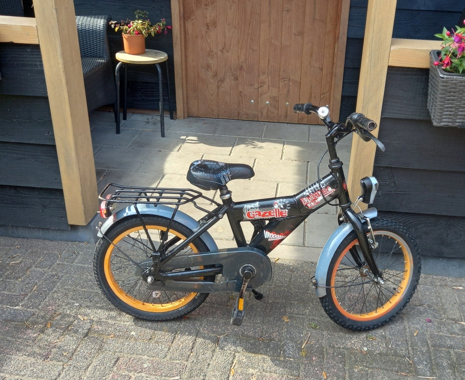 Jongensfietsje 16 inch, Ophalen, Gebruikt, 16 inch