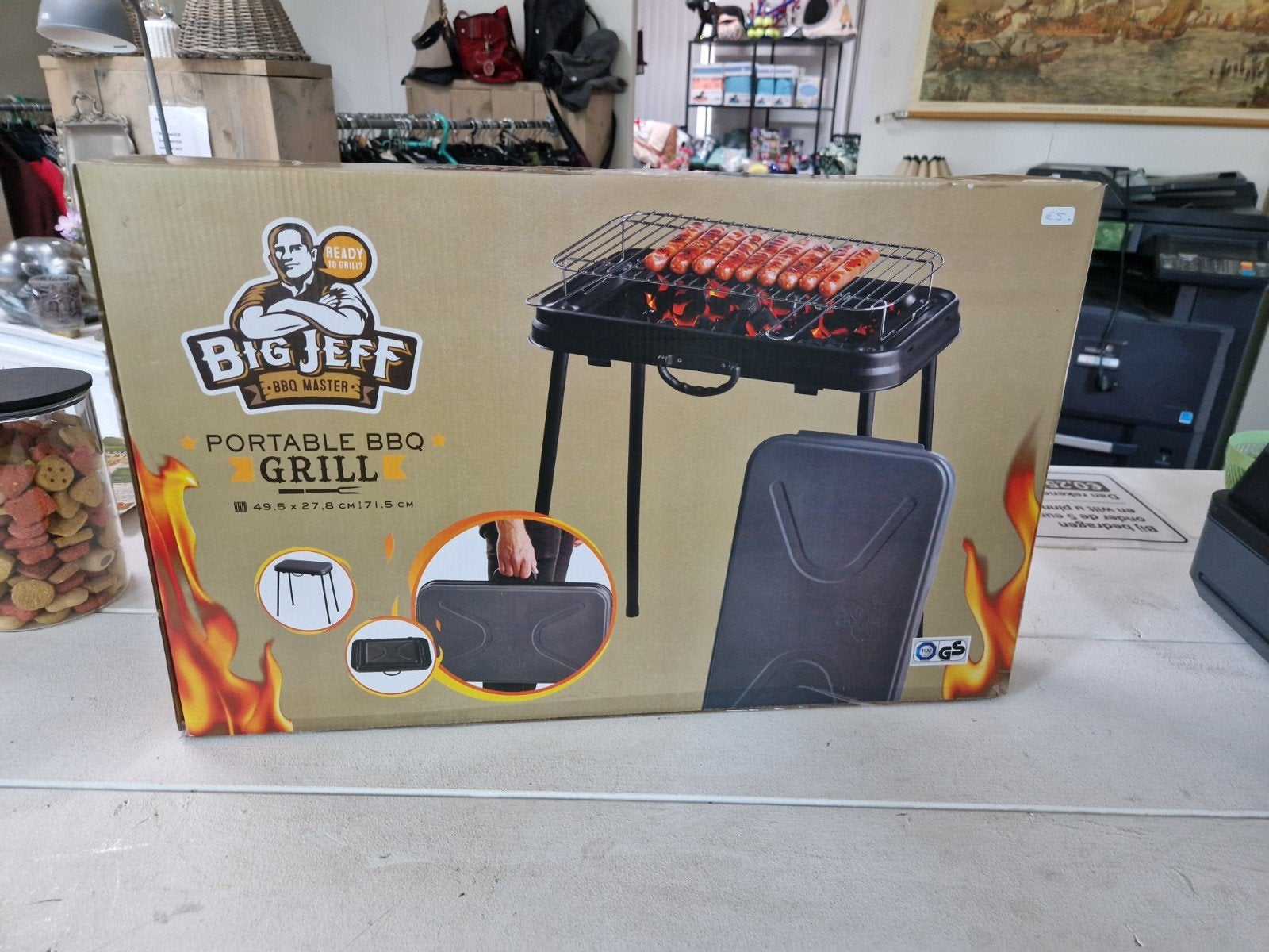 Nieuwe bbq, Ophalen, Nieuw