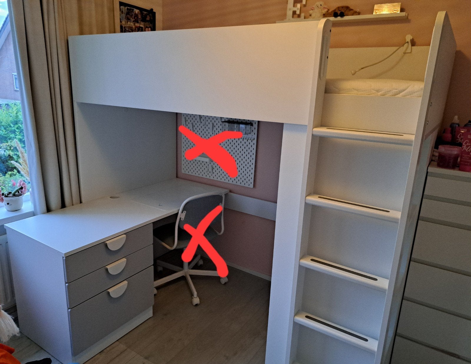 IKEA Småstad hoogslaper, Ophalen, Gebruikt, Hoogslaper