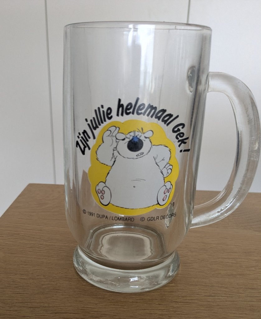 Bierglas bierpul Dommel (Dupa/Dupuis), Verzenden, Overige figuren, Zo goed als nieuw, Gebruiksvoorwerp