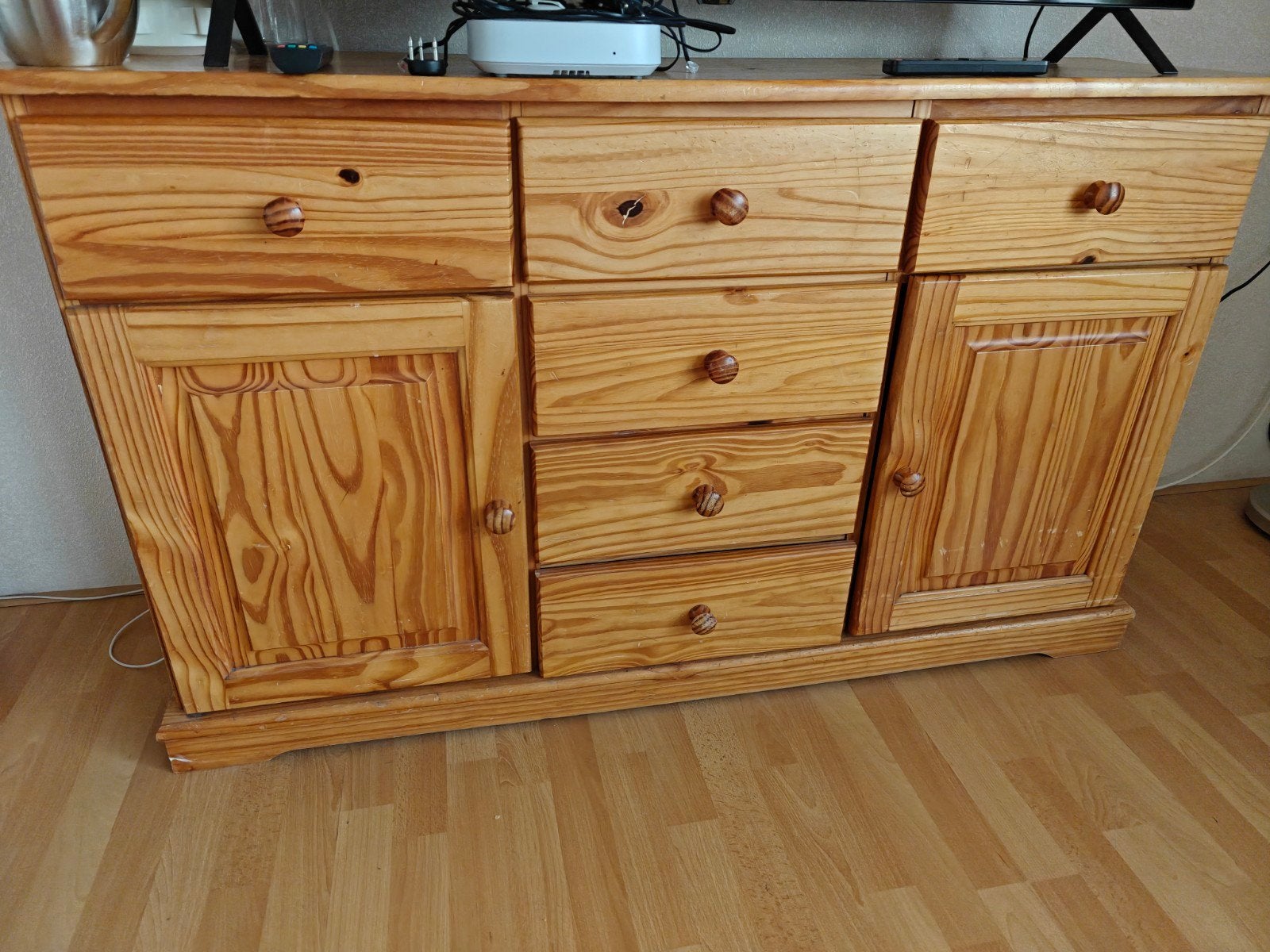 Dressior, Huis en Inrichting, Kasten | Dressoirs, Ophalen, Gebruikt, 100 tot 150 cm, Grenenhout